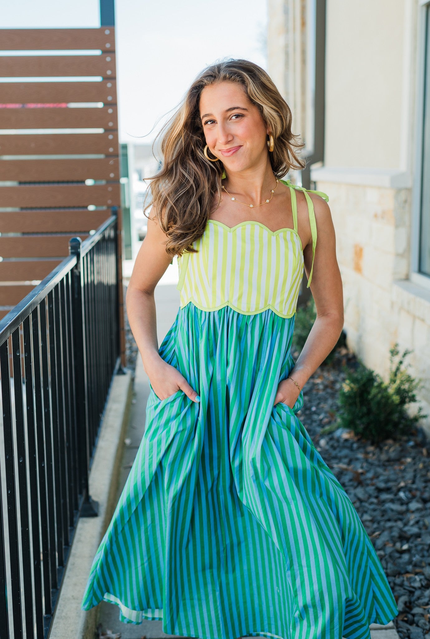 Aruba Dress | Kiwi Green