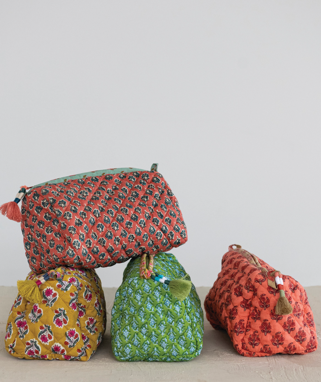 Quilted Pouches | 4 Colors