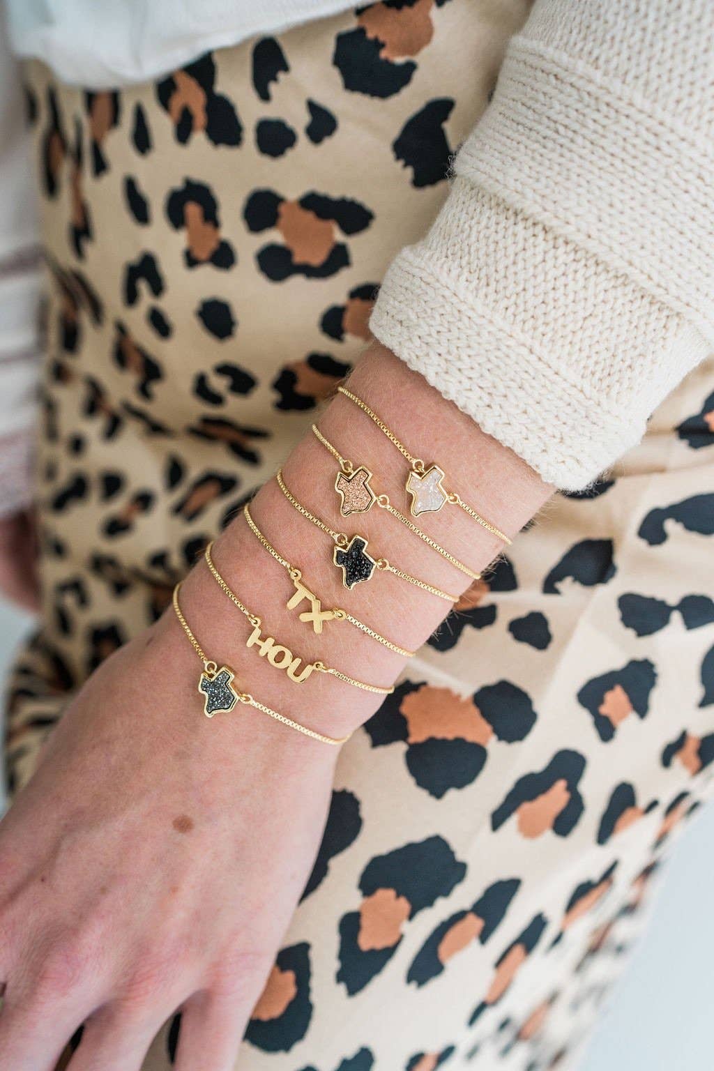 24K Gold Plated Bracelet | Texas