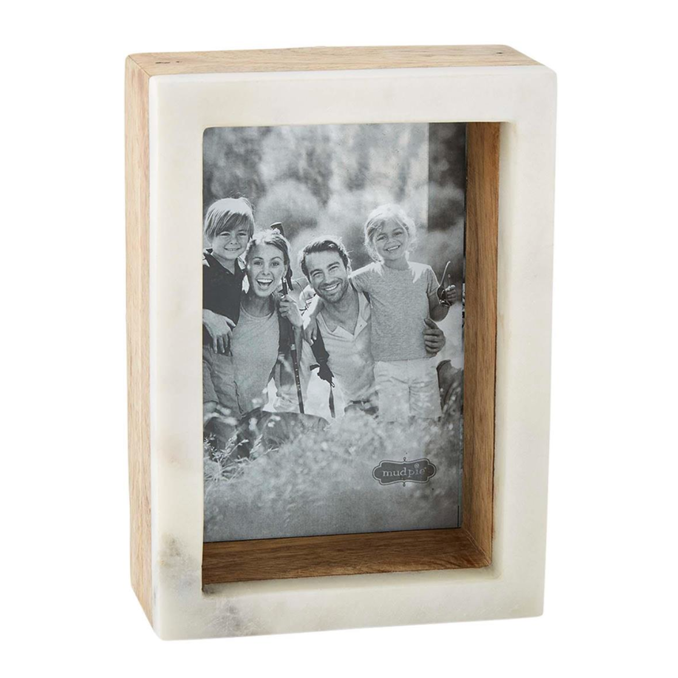 5x7 | Wood + Marble Frame