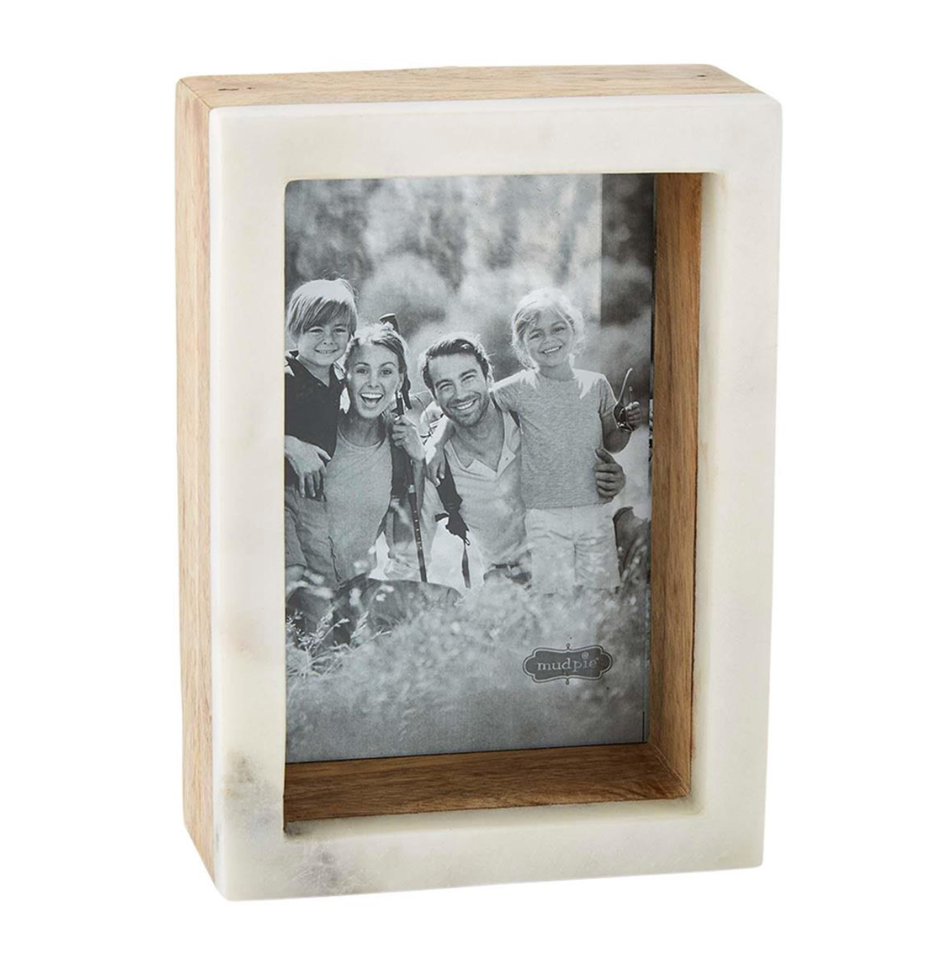 5x7 | Wood + Marble Frame