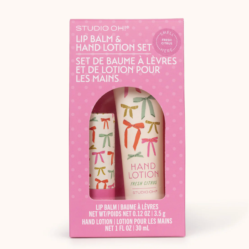 Lip Balm + Lotion Set | Put A Bow On It