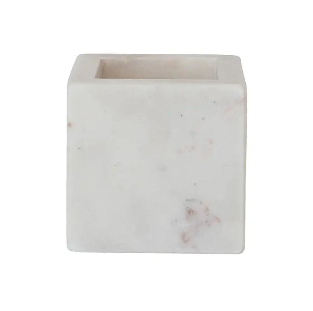 Marble Container | White