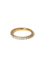 Waterproof Dainty Tennis Ring: 7