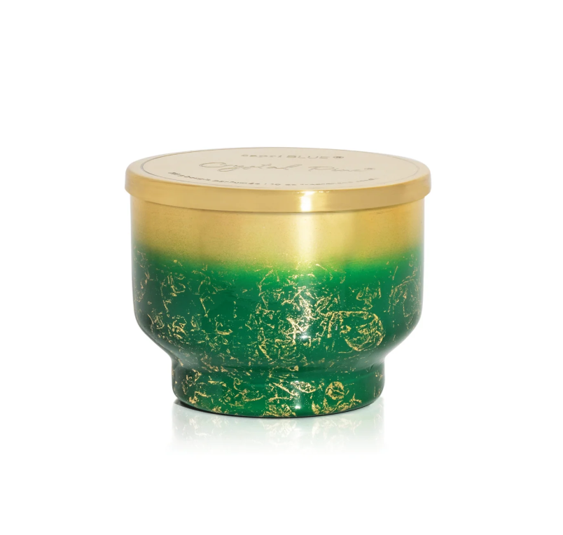 Glimmer Inverted Candle | Crystal Pine