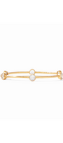 Julie Vos | Milano Bangle | Crystal Clear