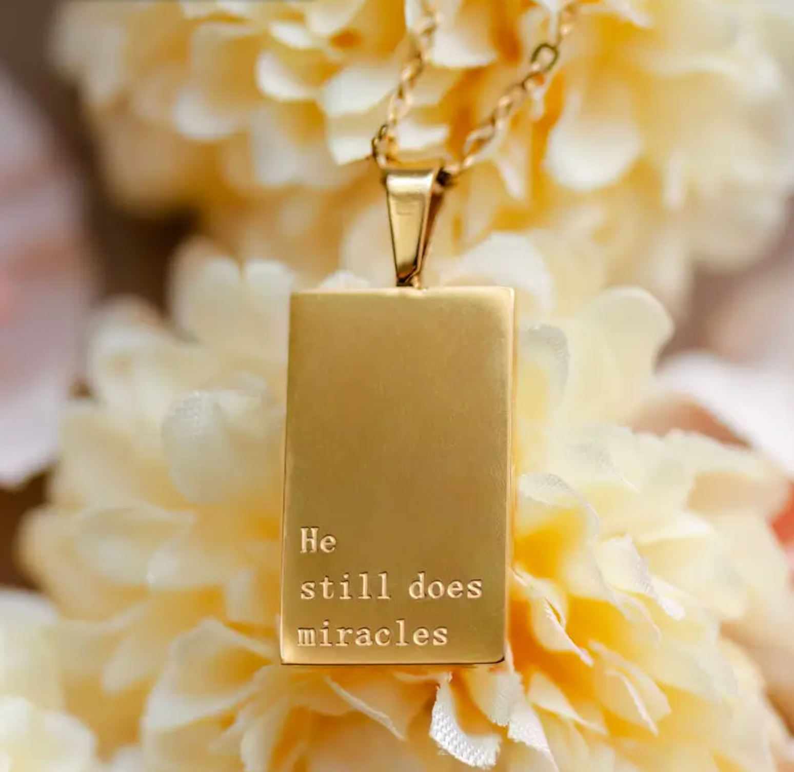 18k Gold Plated Necklace | Miracles