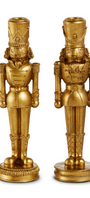 S/2 Nutcracker Candlesticks