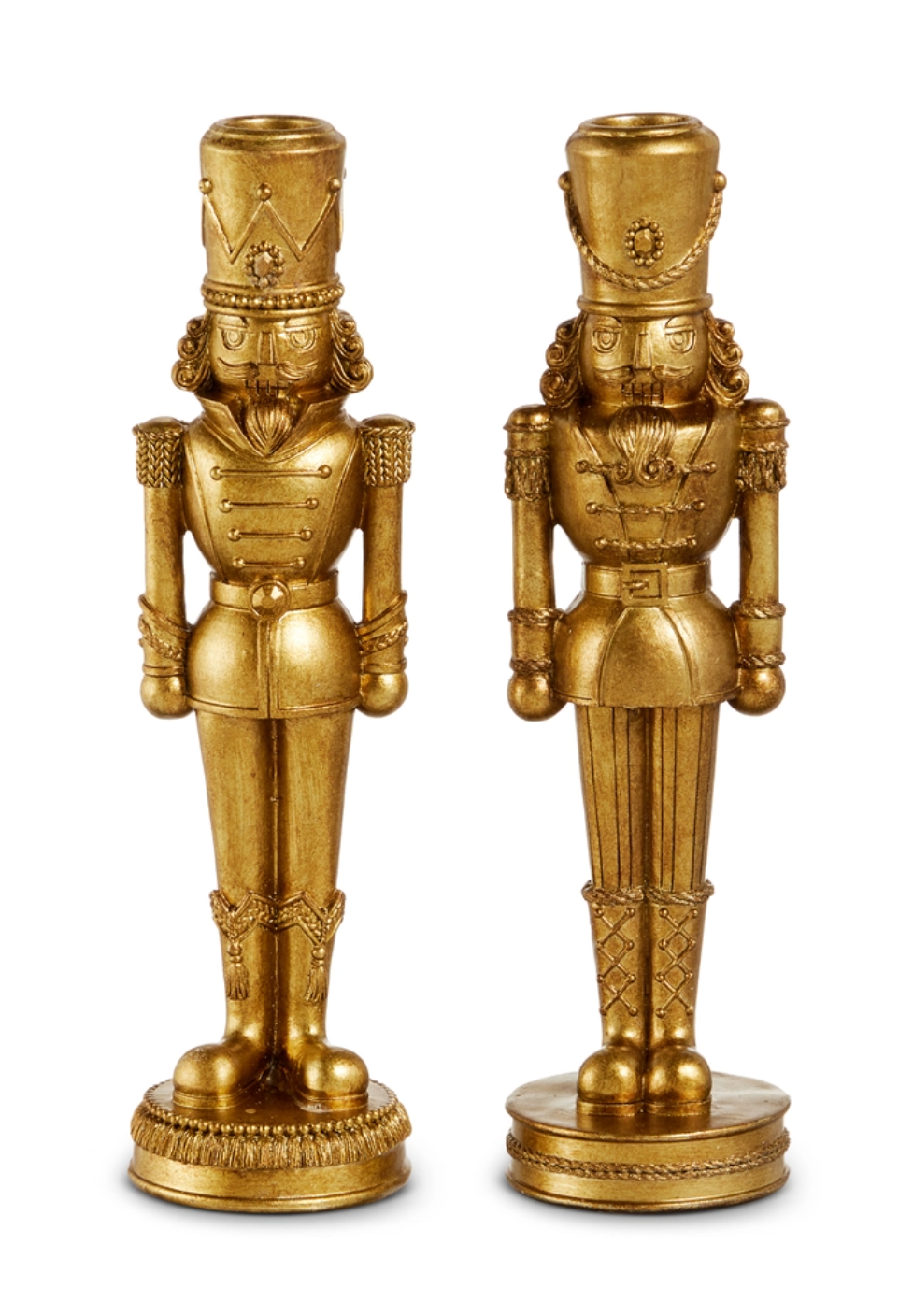S/2 Nutcracker Candlesticks