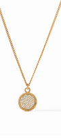 Julie Vos | Fleur-de-Lis Solitaire Necklace | CZ