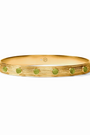 Julie Vos | Cobblestone Stone Bangle | Multi Stone Cat's Eye