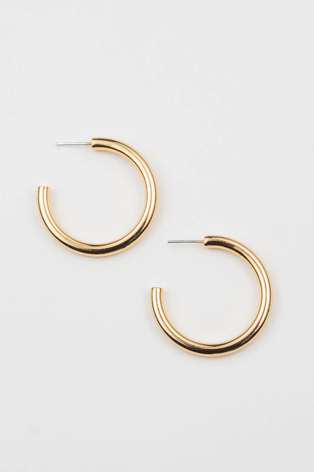 Chunky Tube Hoops Medium