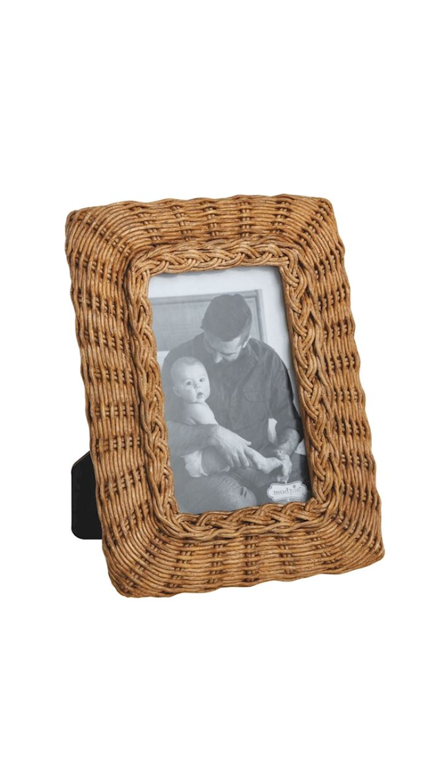 4x6 | Rattan Woven Photo Frame