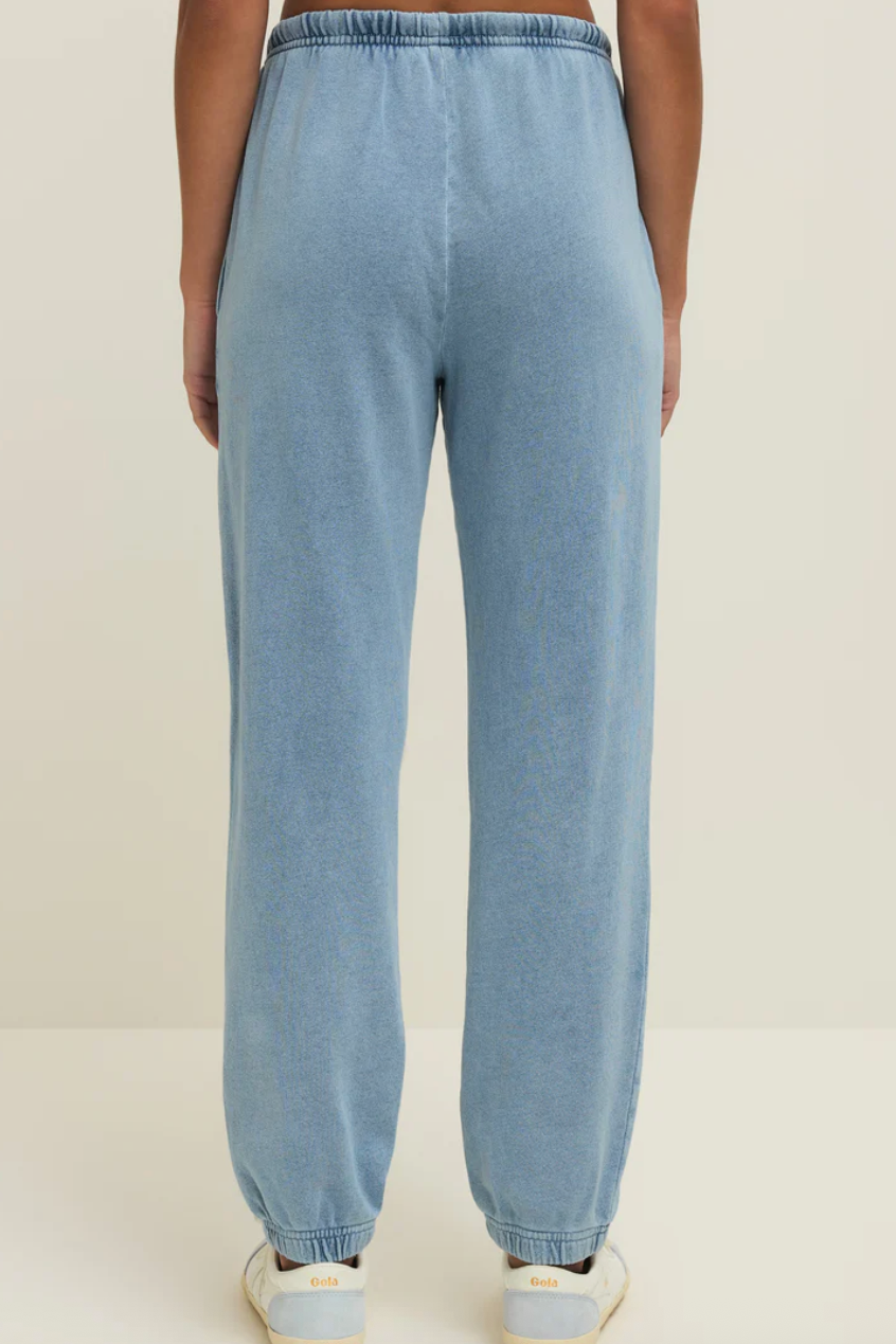 Downtown Knit Denim Jogger | Ocean Air Indigo