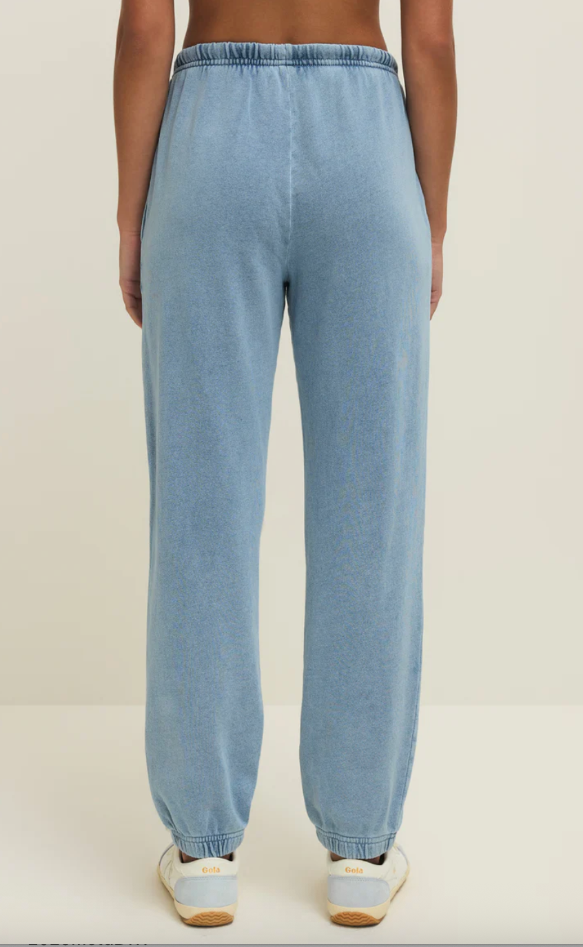 Downtown Knit Denim Jogger | Ocean Air Indigo