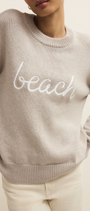 Boyfriend Beach Sweater | Natural Heather