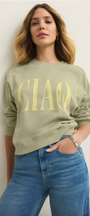 Z Supply | Ciao First Date Sweatshirt | Bay Leaf