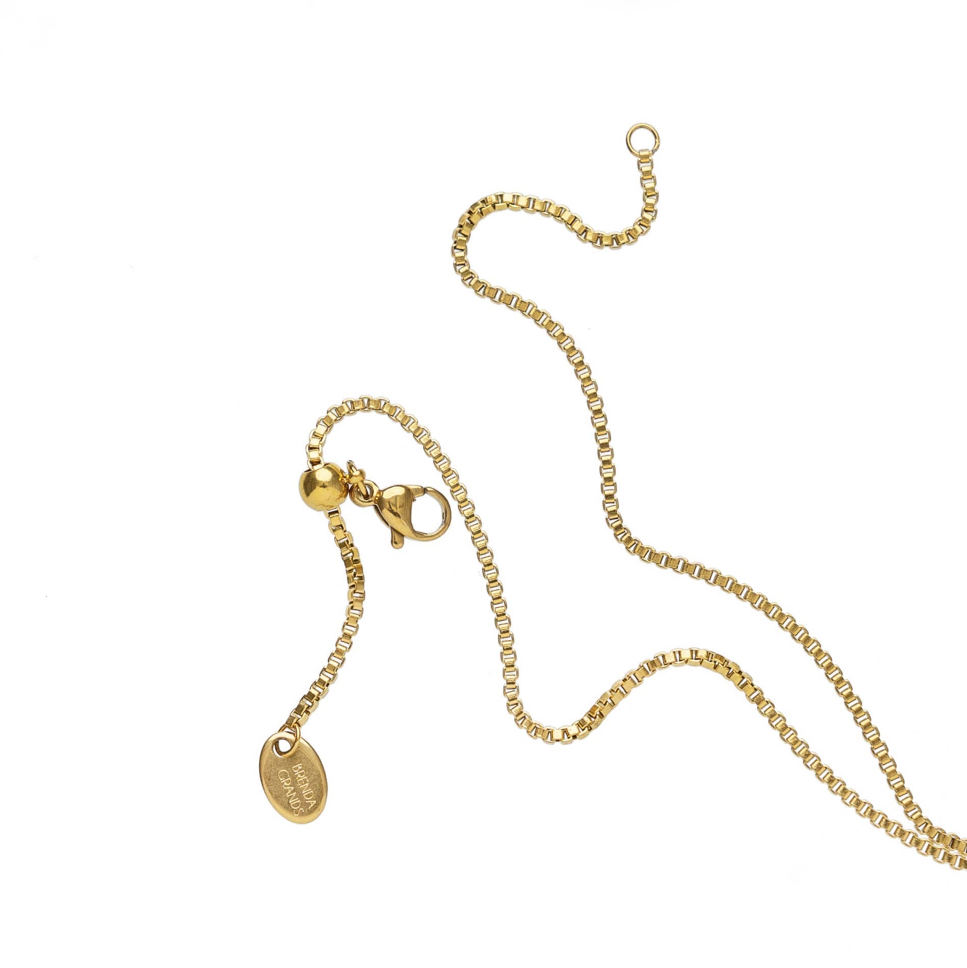 18K Gold Plated Necklace | Box Chain