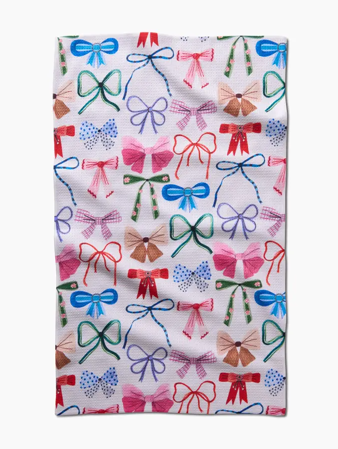 Geometry Tea Towel | Bows