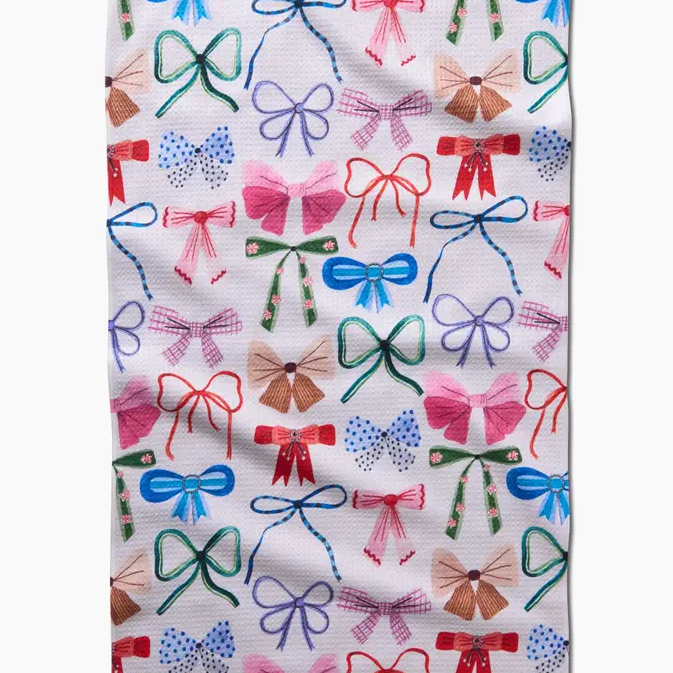 Geometry Tea Towel | Bows