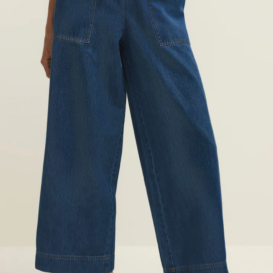 Daycation Utility Pants | Deep Water Denim