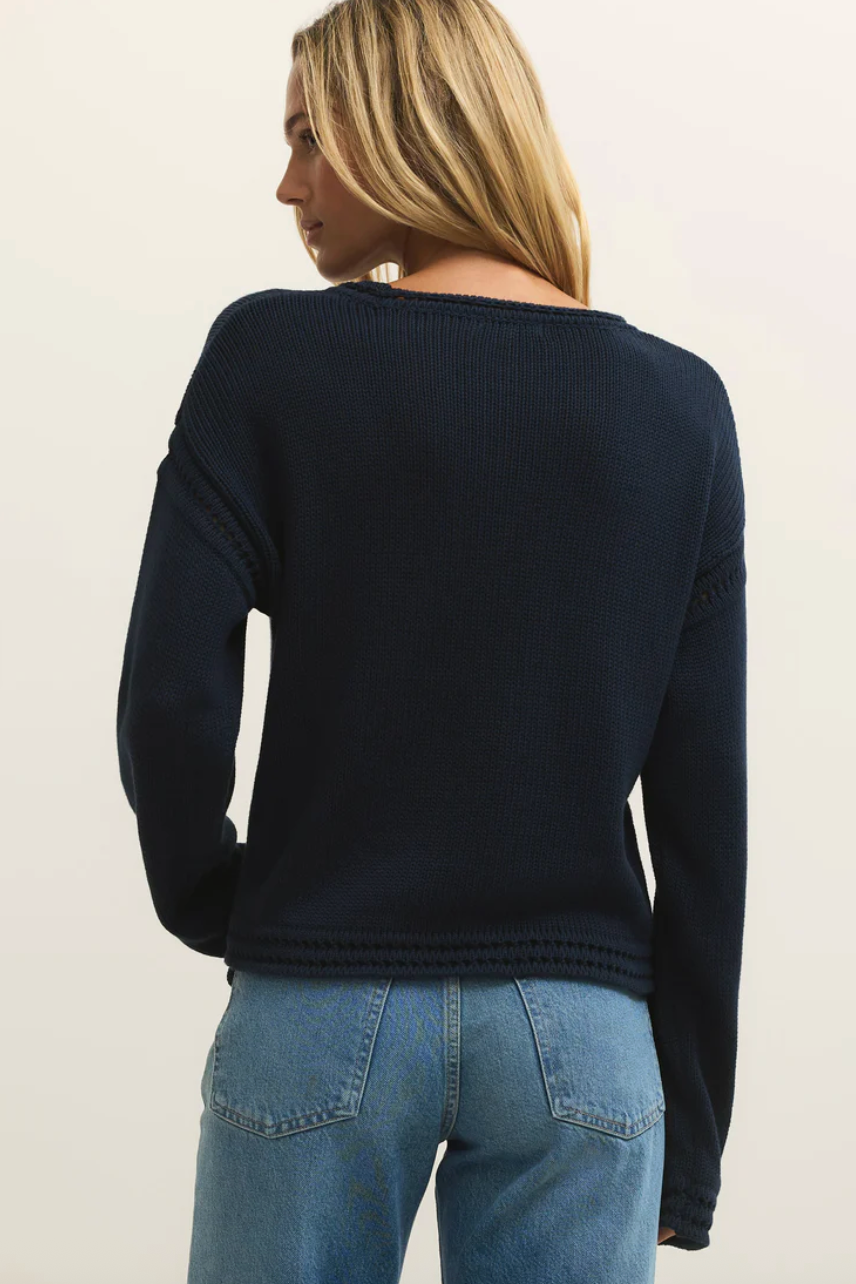 Bellami Crochet Sweater | Eclipse