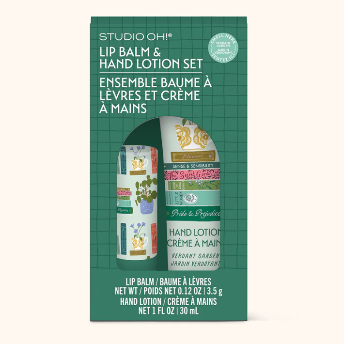 Lip Balm + Lotion Set | Cozy Reads