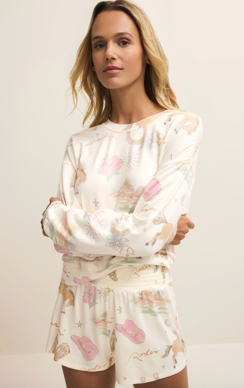 Desert Rose Lounge Top | Vanilla Ice