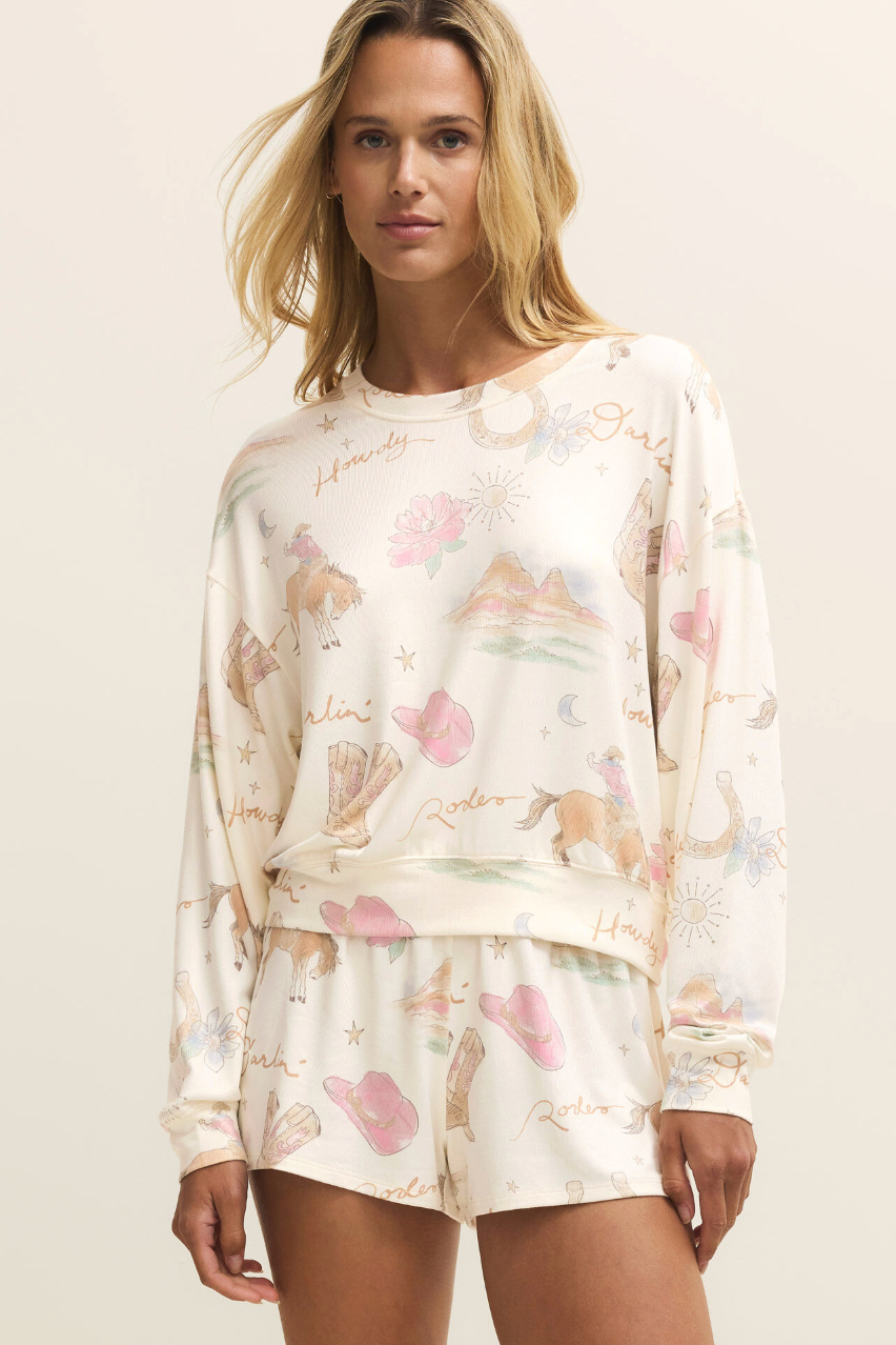 Desert Rose Lounge Top | Vanilla Ice