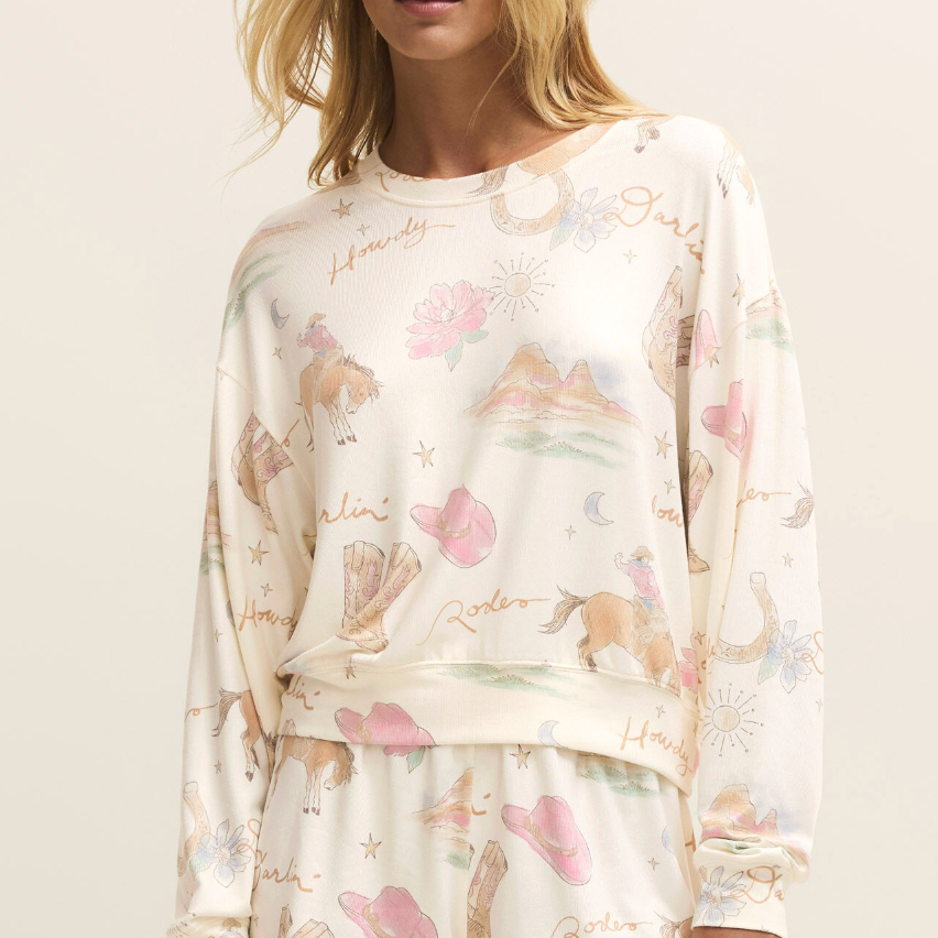 Desert Rose Lounge Top | Vanilla Ice