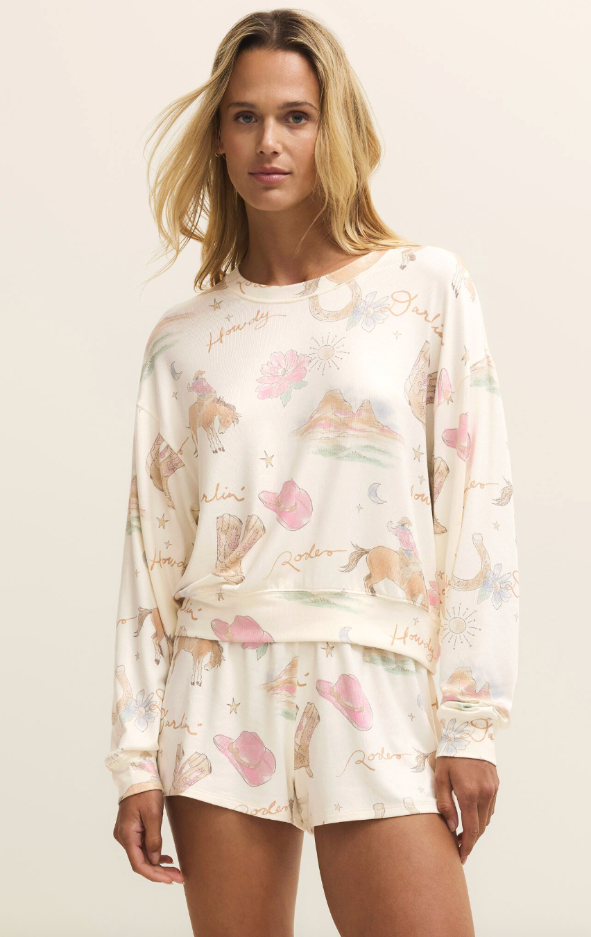 Desert Rose Lounge Top | Vanilla Ice