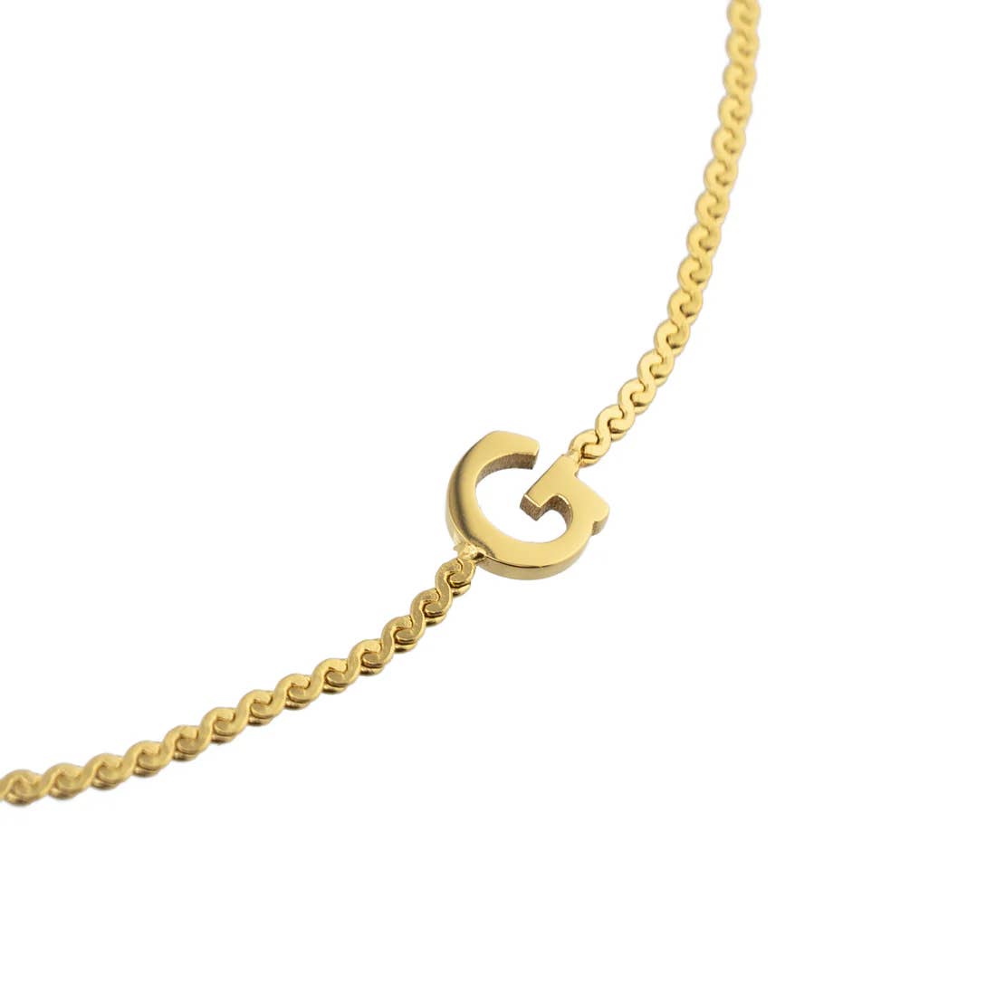 Dainty Initial Bracelet