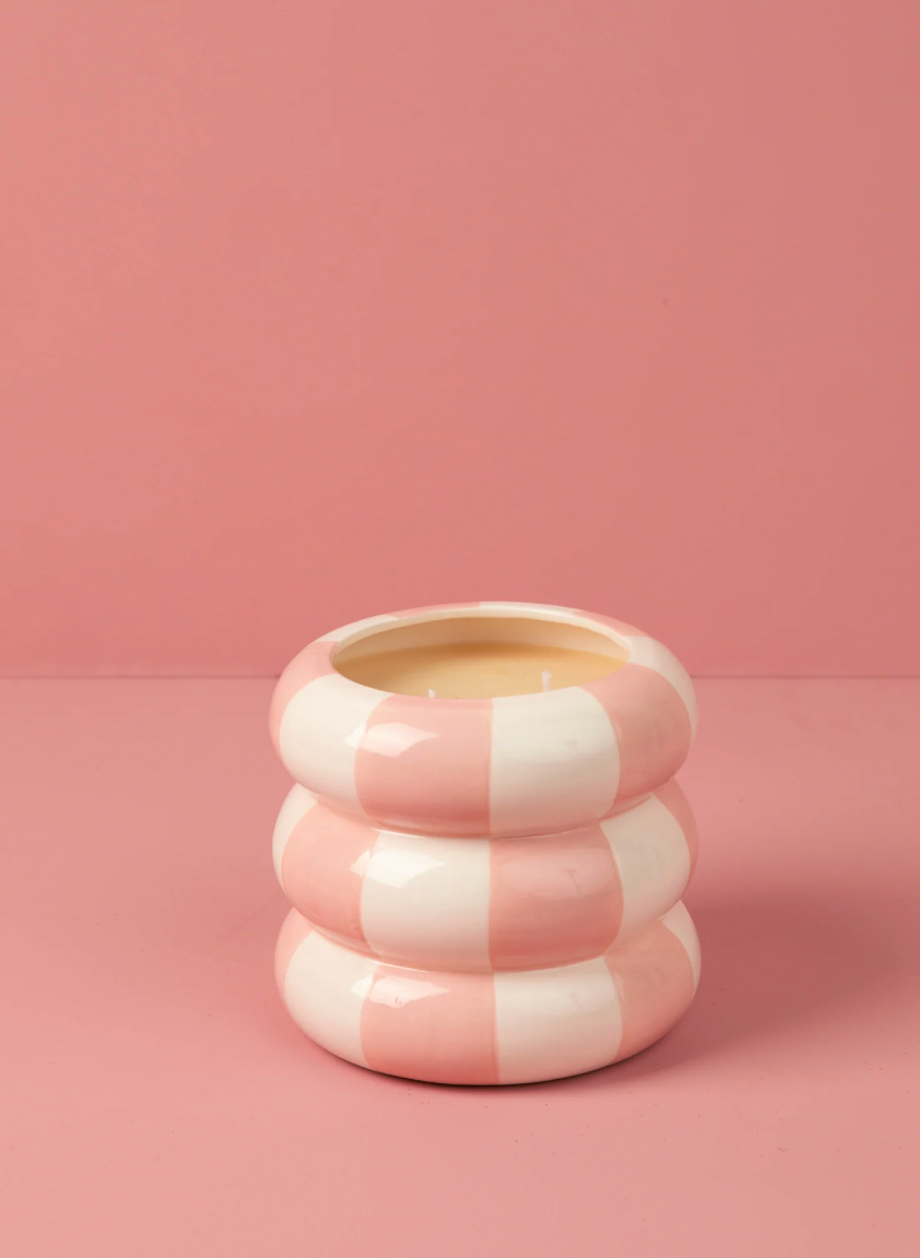 Candle #074 Checkered | Sweet Grace