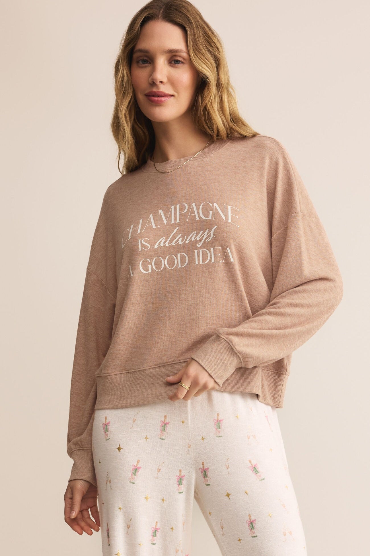 Champagne LS Top | Iced Coffee