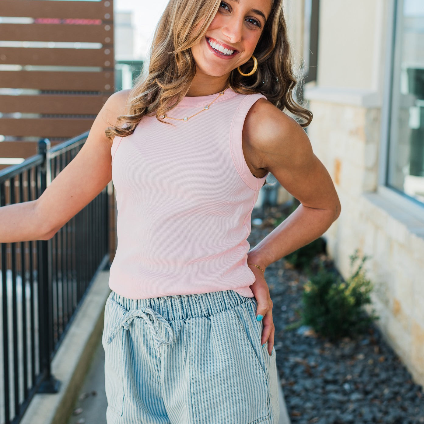 Rios Tank | Pink Blossom