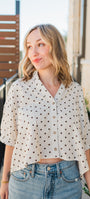 Penelope Top | Polka Dot