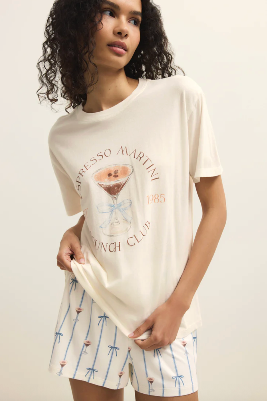 Espresso Martini Boyfriend Tee | Vanilla Ice