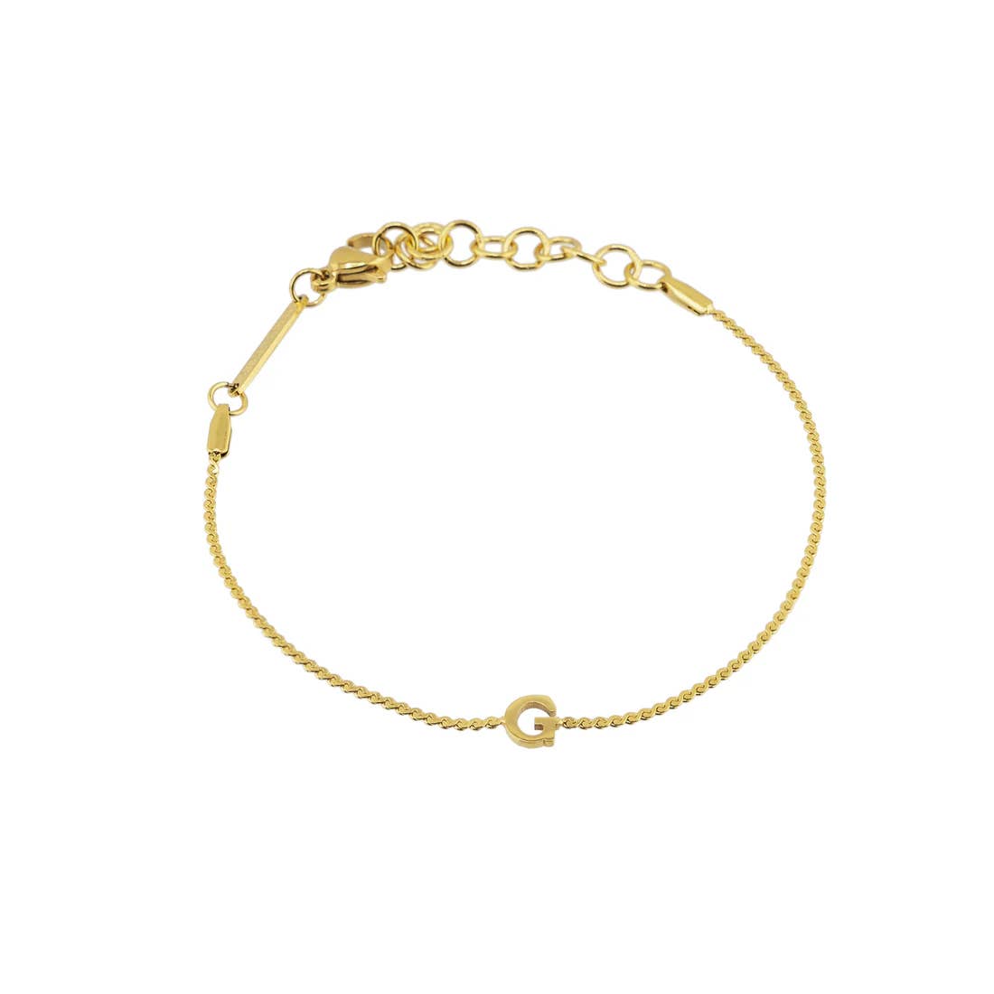 Dainty Initial Bracelet