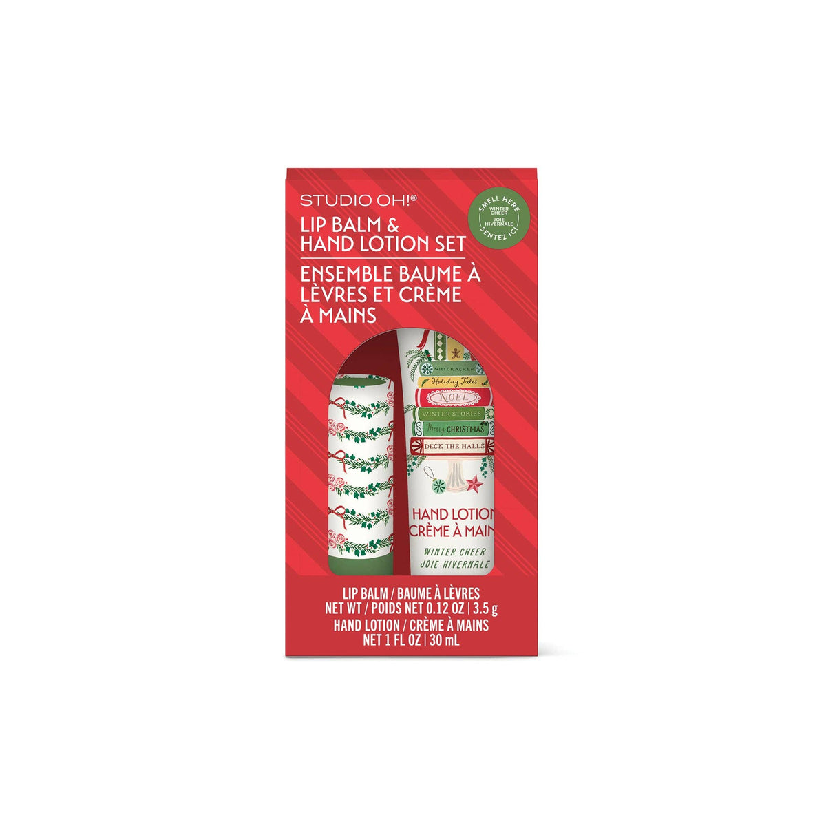 Lip Balm + Lotion Set | Bookish Christmas