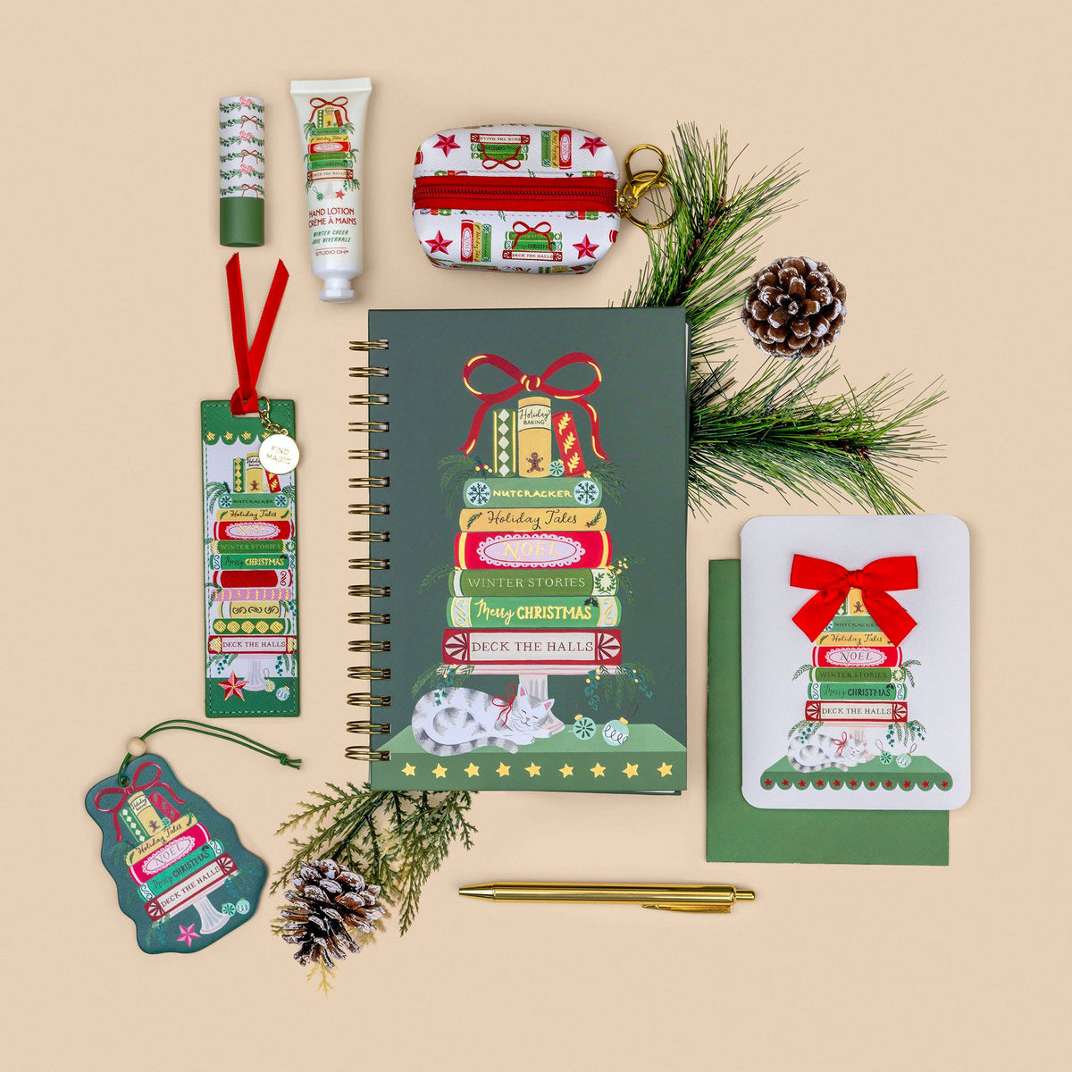 Lip Balm + Lotion Set | Bookish Christmas
