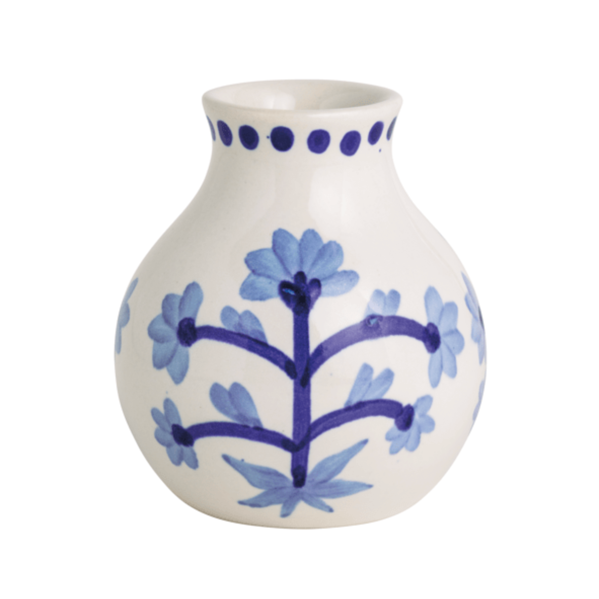 Blue Floral Vase | 3 Sizes