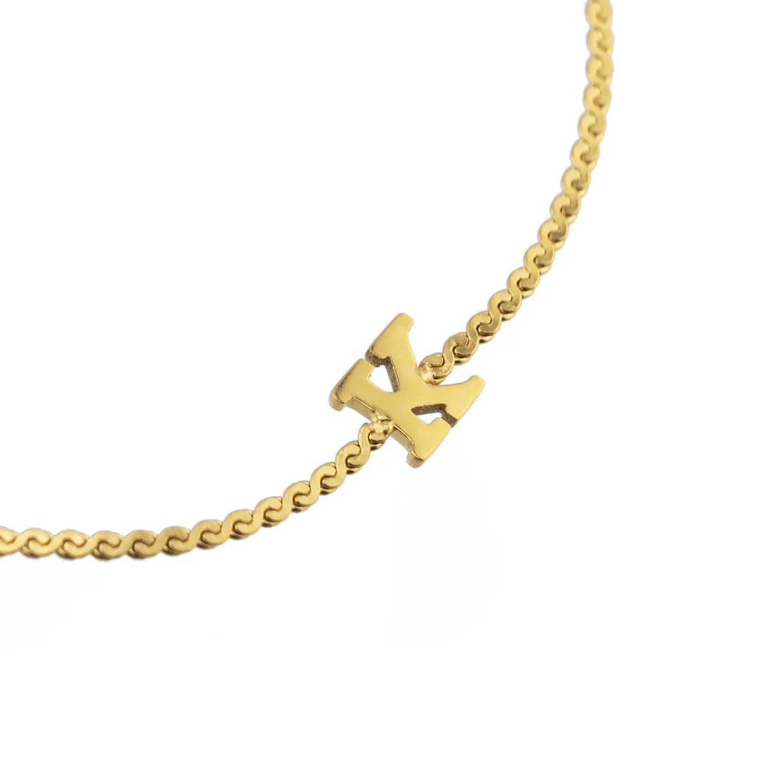 Dainty Initial Bracelet