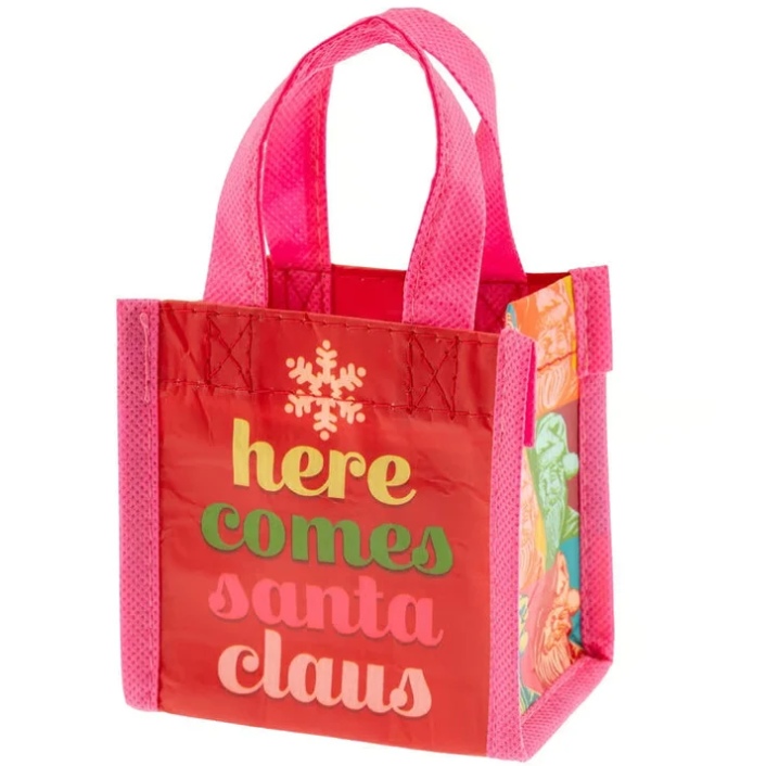 Holiday Gift Bag | Here Comes Santa Claus