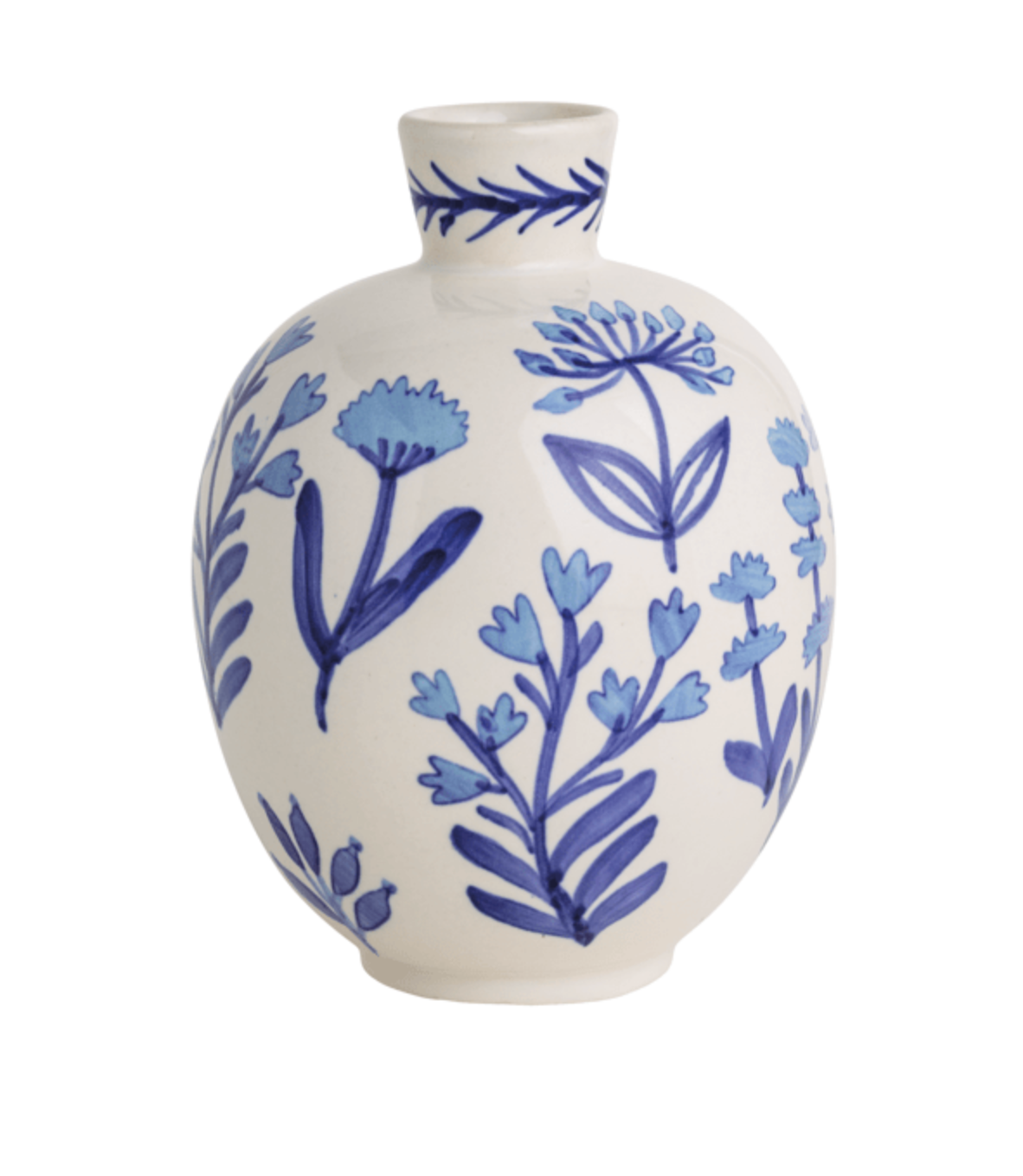 Blue Floral Vase | 3 Sizes