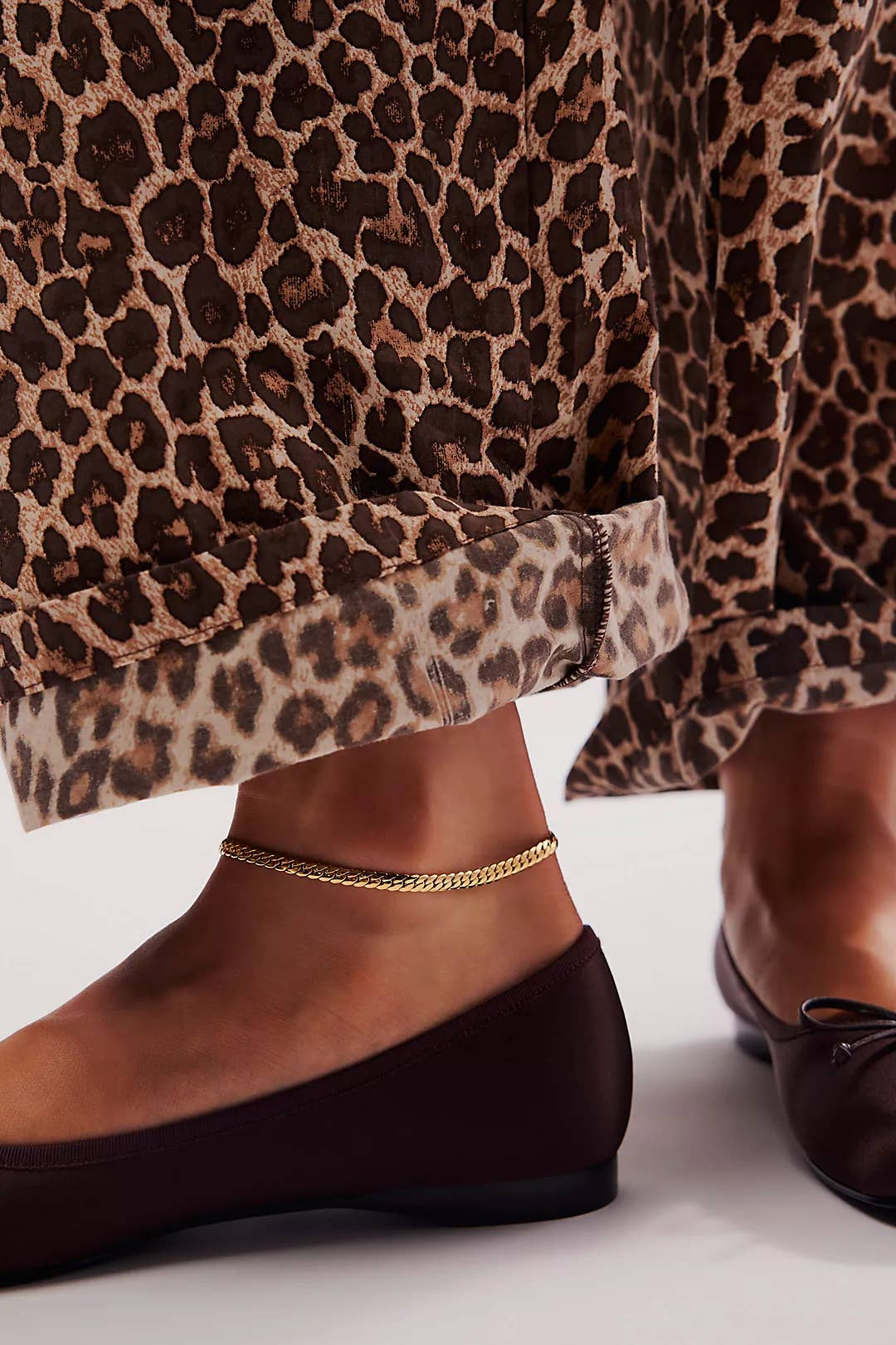 Gold Braided Anklet