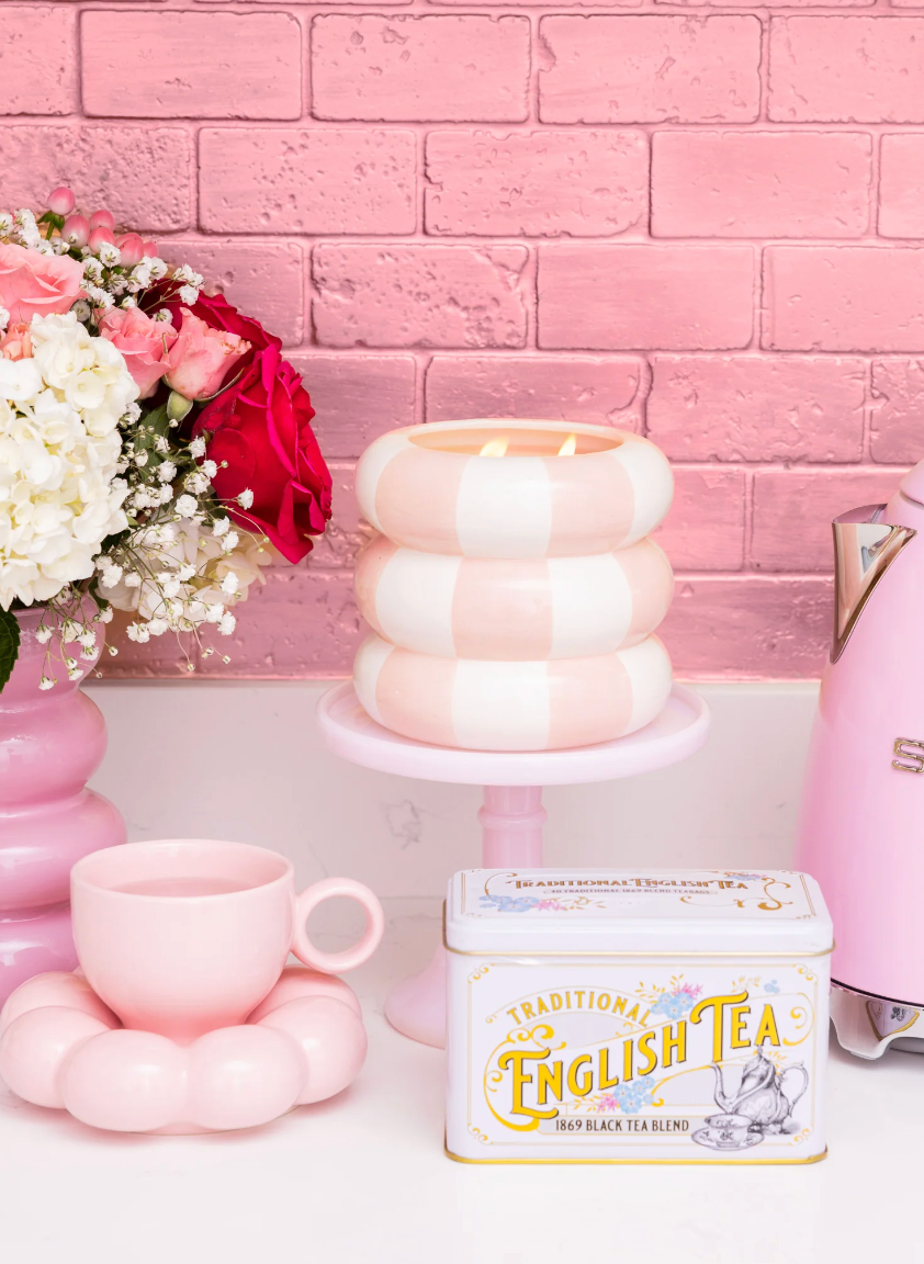 Candle #074 Checkered | Sweet Grace