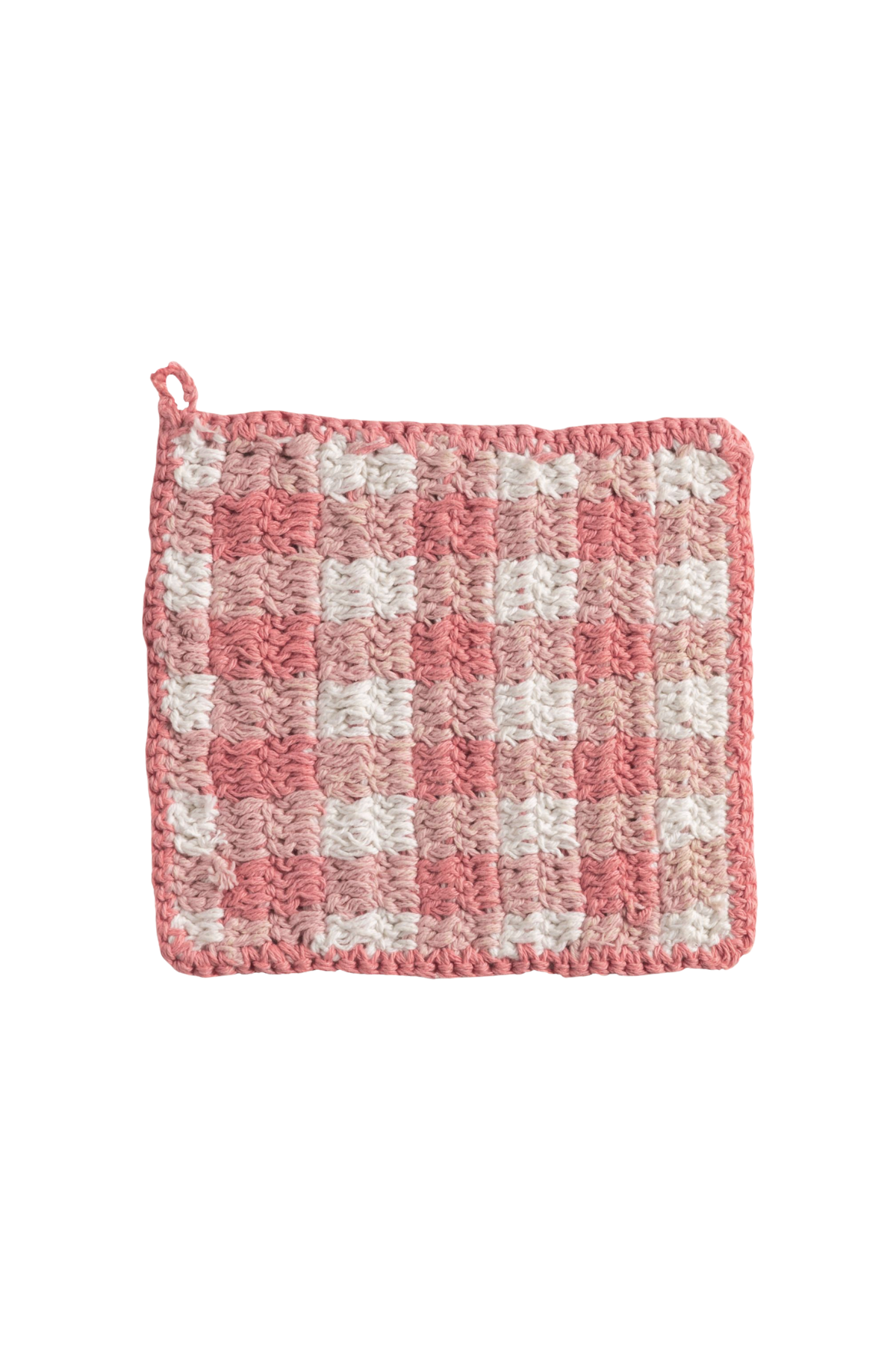 Pot Holder | Pink Check