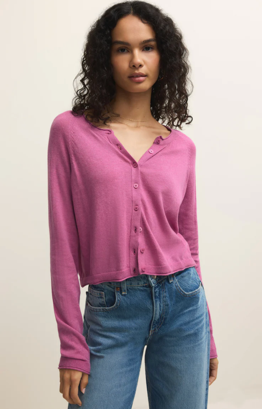 Z Supply | The Perfect Cardigan | Spanish Rose