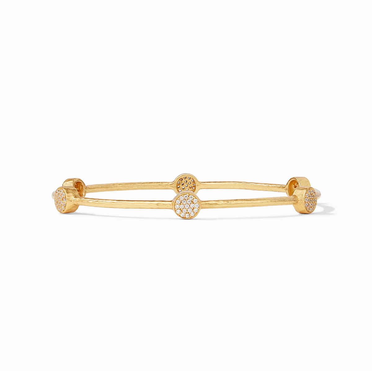 Julie Vos | Milano Luxe Bangle | Pave Cubic Zirconia
