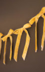 Garland | Gold Velvet Bow